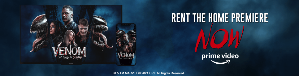 Animated html5 ads for Venom and Carnage